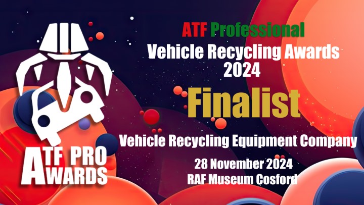 Wickens ATF Pro Vehicle Dismantler Awards finalist 2024 banner